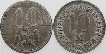 10 Mark o J Frankfurt a M (MuntenenBankbiljetten-Noodgeld), Verzenden