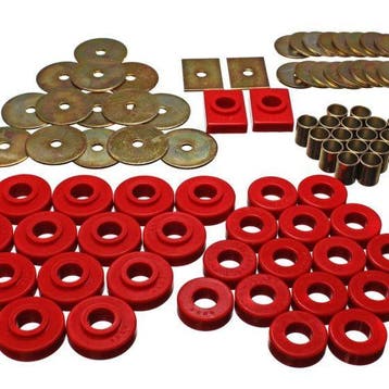 Energy Suspension GM Body Mount Set - Red, Ophalen of Verzenden, Nieuw