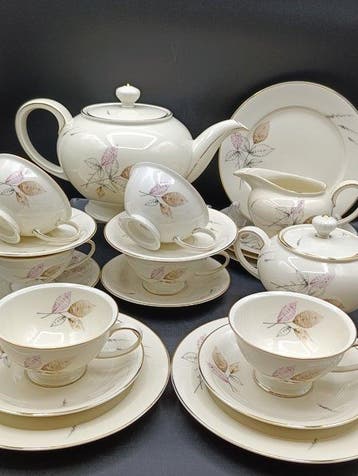 Rosenthal - Theeservies (21) - Porselein - Theeset en, Antiek en Kunst