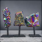 Exclusieve edelsteen-set Aura-Amethyst op elegante, Verzamelen