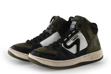 Replay Hoge sneakers Jongens in maat 35 Groen, Jongen of Meisje, Schoenen, Nieuw, Verzenden