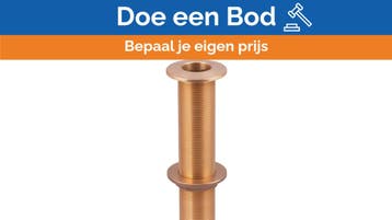 Bieden: Guidi brass 1 1/2 Inch Extra Long Marine Tru-Hull C, Watersport en Boten, Ophalen of Verzenden, Nieuw, Kombuis en Sanitair
