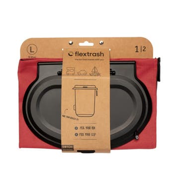 Flextrash Afvalbak L 9L Autumn Red, Caravans en Kamperen, Ophalen of Verzenden, Nieuw