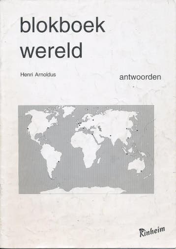Kinheim Antwoorden Blokboek Wereld, Verzenden, Nieuw