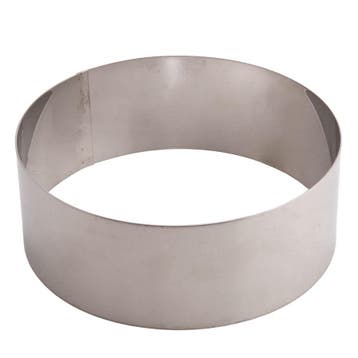 Taartring Aluminium Ø18 x 5cm, Hobby en Vrije tijd, Taarten en Cupcakes maken, Verzenden, Nieuw