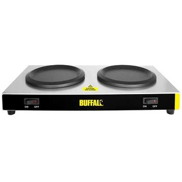 Dubbele koffiekan warmhoudplaat 6,5h x 33b x 20d cm Buffalo, Verzenden, Nieuw in verpakking