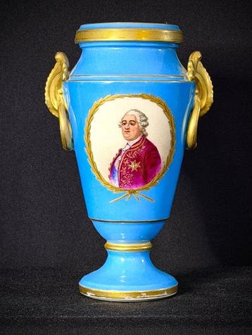 wohl - Portieux-Vallerysthal attr. - Vaas - Glas - opaalglas, Antiek en Kunst