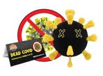 Dead Covid-19 - Giant Microbes pluche - Wetenschap biolo..., Nieuw