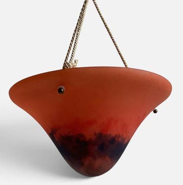 Tief - Lamp - Franse Vintage Hanglamp – Tief – Jaren 80/90, Antiek en Kunst