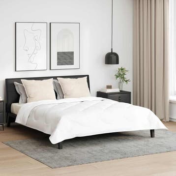 vidaXL Hoofdkussen 2 st 70 x 90 cm Veren Wit, Verzenden, Nieuw, Wit