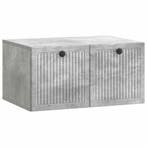 vidaXL Wandbeugel TV-kast Betongrijs 59,5 x 41 x 30 cm, Huis en Inrichting, Minder dan 50 cm, Verzenden, Nieuw, Minder dan 100 cm