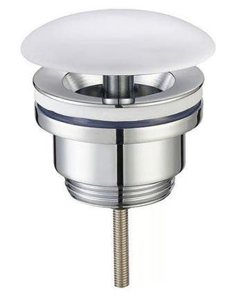 Luxe afvoerplug met keramische afdekplaat niet afsluitbaar,, Ophalen of Verzenden, Nieuw, Bad