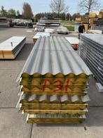 Golf dakpanelen 43/83 mm –  – grijs – ca. 55 m2, Ophalen, 4 tot 8 cm, Zo goed als nieuw, 15 m² of meer