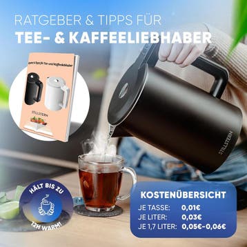 Waterkoker met temperatuurregeling - Warmhoudfunctie - RVS -, Witgoed en Apparatuur, Waterkokers, Verzenden, Zo goed als nieuw
