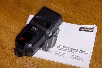 Metz 48 AF-1 m4/3 Flitser, Nieuw