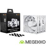 Be quiet! Pure Wings 3 120 mm PWM Reverse Triple Pack White, Verzenden, Nieuw