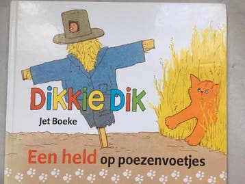Dikkie Dik - Een held op poezenvoetjes - Jet Boeke, Verzenden, Zo goed als nieuw, Jet Boeke