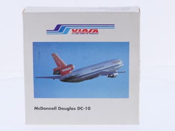Schaal 1:500 Herpa 500074 Viasa McDonnell Douglas DC-10 R..., Hobby en Vrije tijd, Ophalen of Verzenden, Zo goed als nieuw