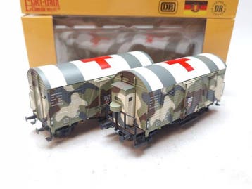 Exact-Train H0 - EX20226 - Modeltrein goederenwagonset (2) -, Nieuw