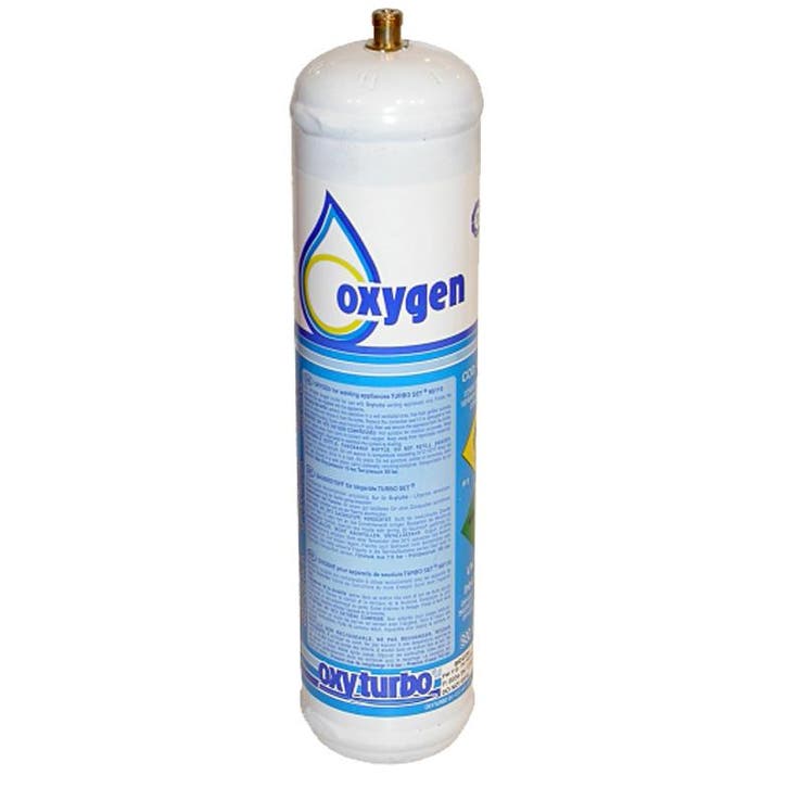 Gasfles zuurstof 1 liter 110 bar M12x1RH (Gasflessen), Doe-het-zelf en Verbouw, Gereedschap | Lasapparaten, Overige typen, Nieuw