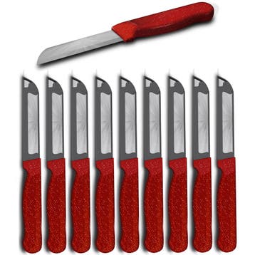 Solingen Schilmesje Robuust Handvat – RVS Glad – 18,5 cm, Ophalen of Verzenden, Nieuw, Rvs of Chroom