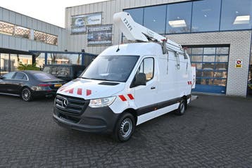 Zakelijke Lease |  Mercedes-Benz Sprinter 316 CDI L2H2 Hoogw, Gebruikt, Euro 6, Wit, Mercedes-Benz
