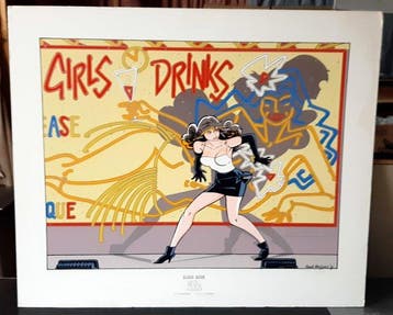 Henk Kuijpers - 1 Offset Print - Franka - Aloha Neon - 1991, Nieuw