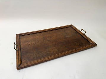 Dienblad - Eik - Art Deco