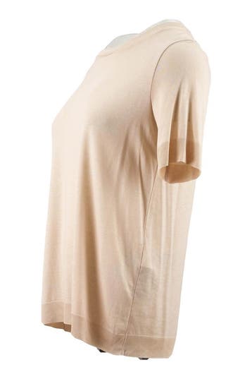 Comma T-shirt in maat 36 Beige, Comma, Verzenden, Gedragen, Beige