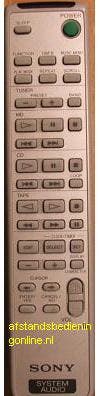 Afstandsbediening Sony rm-md313 dhc-md313, Ophalen of Verzenden, Nieuw, Origineel