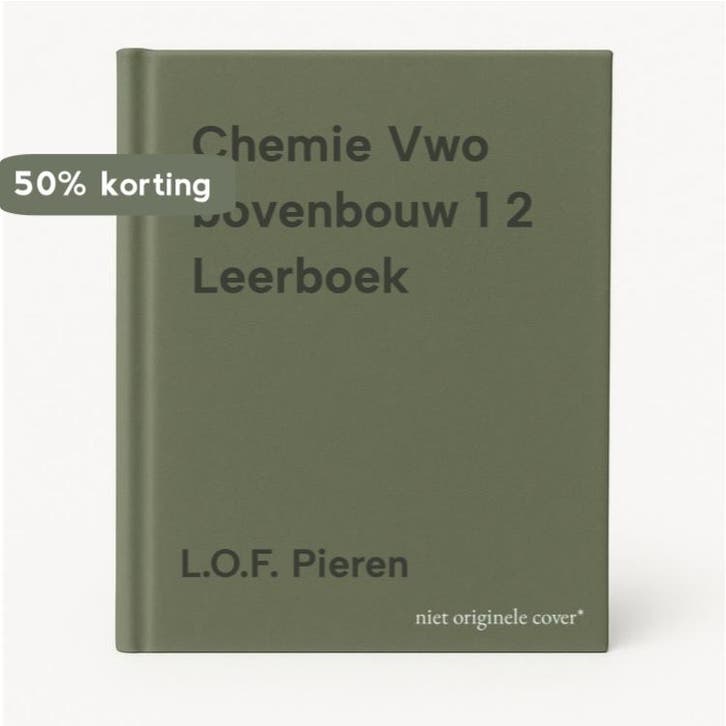 Chemie Vwo bovenbouw 1 2 Leerboek 9789001187293, Boeken, Schoolboeken, Gelezen, Verzenden