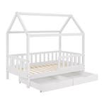 Kinderbed Marli - 80 x 160 cm - Wit - Incl. lades, Kinderen en Baby's, Verzenden, Nieuw