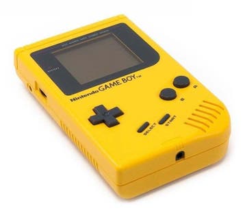 Nintendo Game Boy Classic Geel (Nette Staat & Krasvrij Sc..., Spelcomputers en Games, Ophalen of Verzenden, Zo goed als nieuw