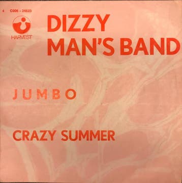 Dizzy Mans Band - Jumbo / Crazy Summer, Ophalen of Verzenden, Gebruikt