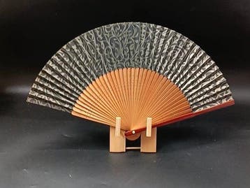 Japanese royal dance fan Handwaaier - Bamboe