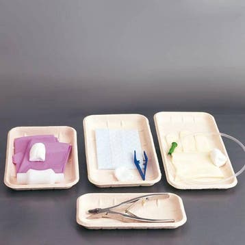 Cellulose instrumenttrays voor eenmalig gebruik - 180 x 90 x, Verzenden, Nieuw