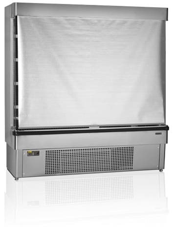 Open Front Koeler | RVS | 2 tot 8 °C | 1885 x 737 x 1985 mm, Verzenden