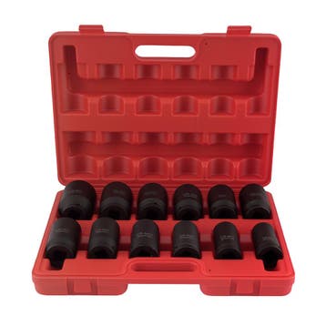 12 stuks 3/4 Inch Drive Deep Impact 24-41mm Socket Set v..., Verzenden, Nieuw