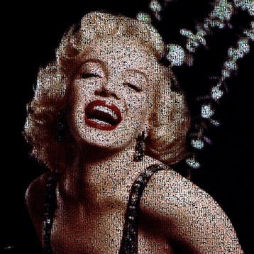 David Law - Crypto Marilyn - Format XL 60x60