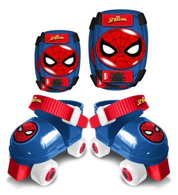 Spiderman Rolschaatsen met Beschermers (Kinderen, Skates), Kinderen en Baby's, Speelgoed | Buiten | Rolschaatsen, Ophalen of Verzenden