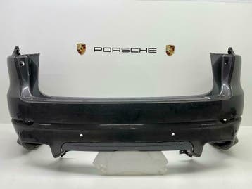 Porsche Cayenne (E3) ORIGINELE achterbumper Sport Design, Ophalen, Gebruikt, Porsche, Achter