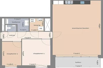 Appartement Amerikaweg in Haarlem, Via bemiddelaar, Noord-Holland, Appartement, Haarlem