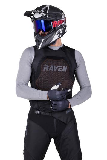 Borstbeschermer Raven Soft Shield (Zwart, Bodyprotectors), Verzenden, Nieuw