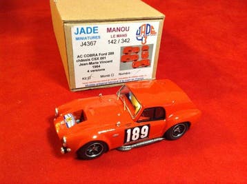Jade Miniatures - Manou Auto Sport - made in France 1:43 -, Nieuw