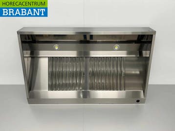HCB RVS Afzuigkap Dampkap met lamellen filters Premium-line, Ophalen of Verzenden, Nieuw in verpakking