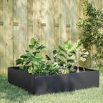 vidaXL Plantenbak verhoogd 100x100x41 cm staal, Tuin en Terras, Bloembakken en Plantenbakken, Verzenden, Nieuw, Metaal