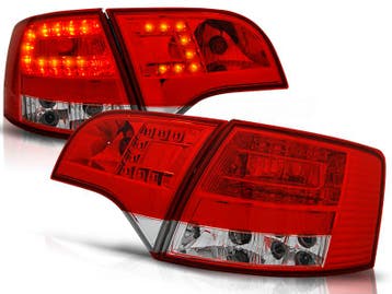 Achterlichten Audi A4 8E B7 05-08 Avant LED rood/wit, Ophalen of Verzenden, Nieuw