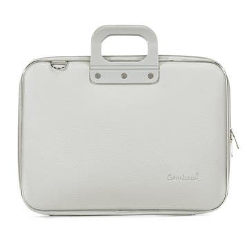 Bombata MEDIO 13 / 14 inch Laptoptas Lichtgrijs, Computers en Software, Laptoptassen, Verzenden, Nieuw