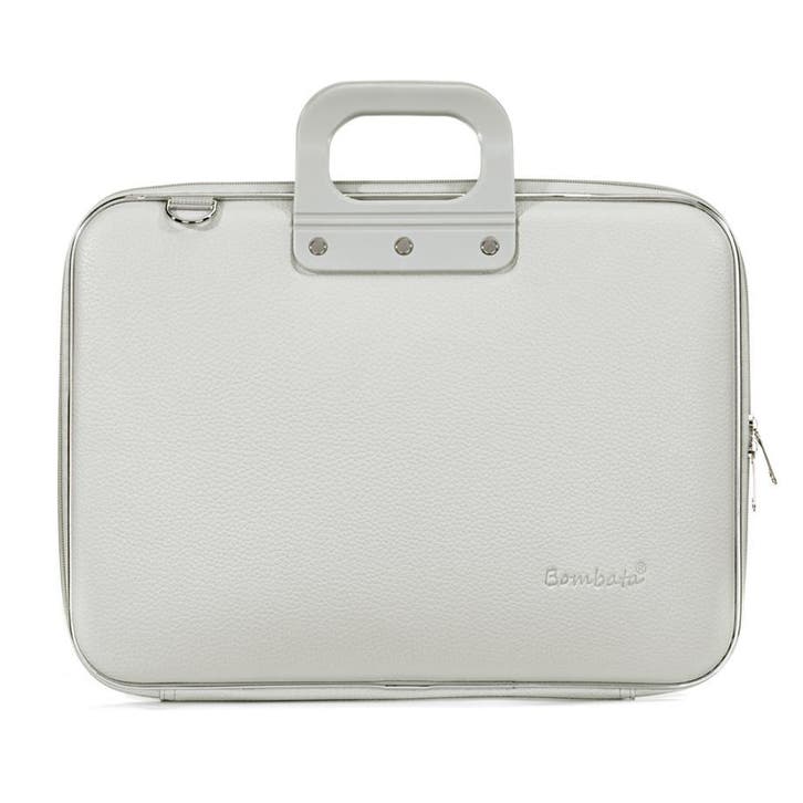 Bombata MEDIO 13 / 14 inch Laptoptas Lichtgrijs, Computers en Software, Laptoptassen, Nieuw, Verzenden