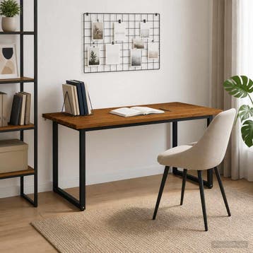 vidaXL Vierkante Eettafel 160 x 70 x 75 cm Massief, Huis en Inrichting, Verzenden, Nieuw
